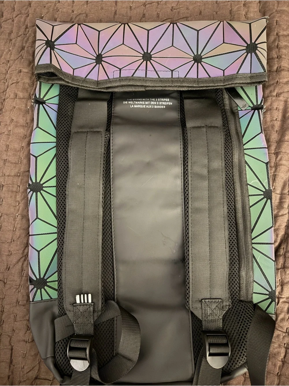 Rare Adidas Reflective Geo Backpack